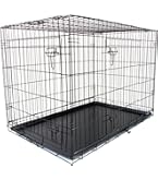 Amazon.co.jp: Amazonベーシック 犬 ペットケージ 大型犬 折り畳み式